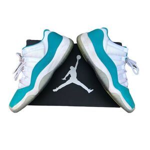 Rare 2013 air jordan 11 retro low aqua safari size 8